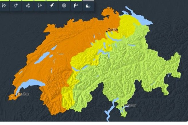 Pluie: une alerte de danger 3 pour toute la journée de jeudi