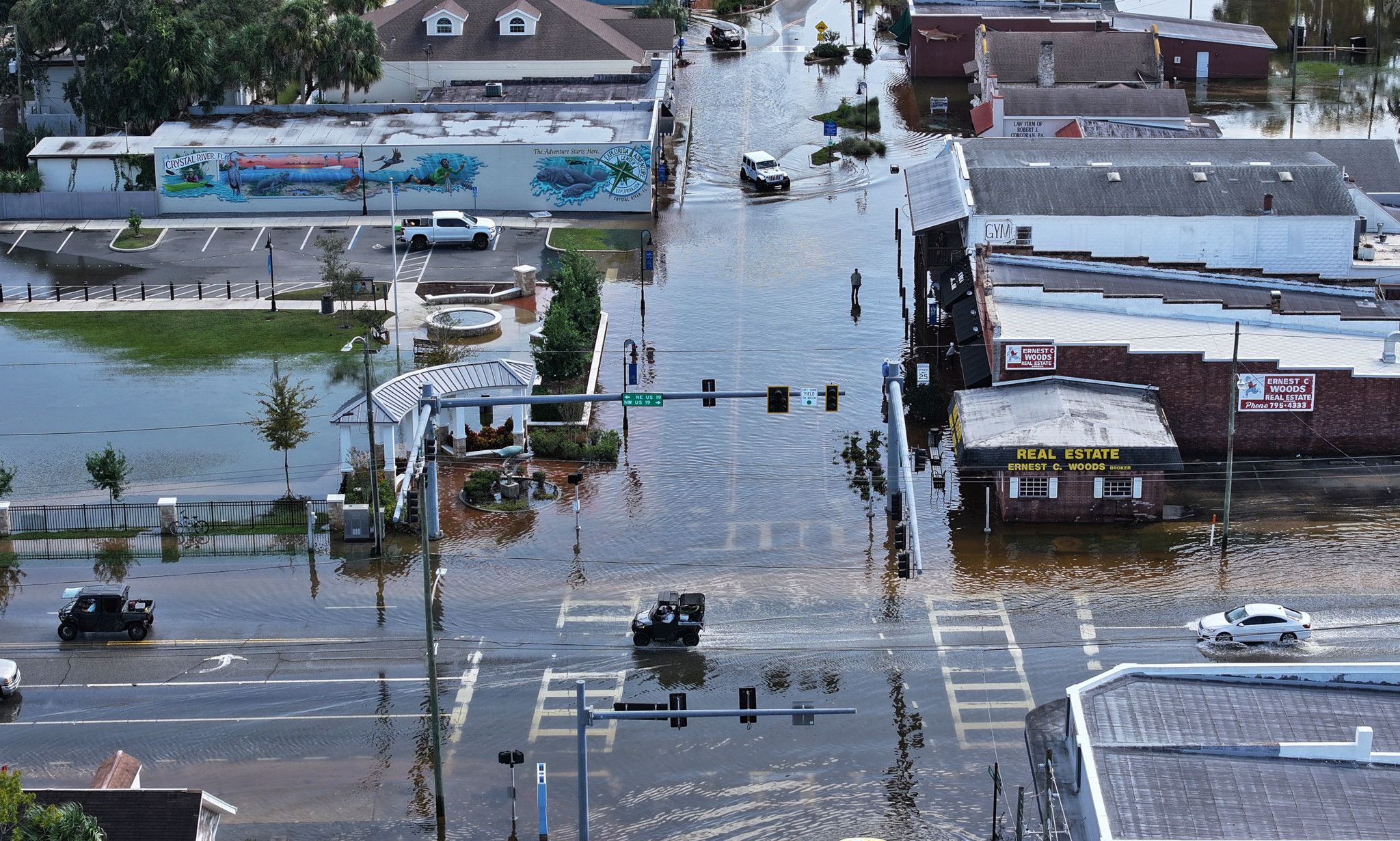 Ouragan Hélène: inondations massives et meurtrières