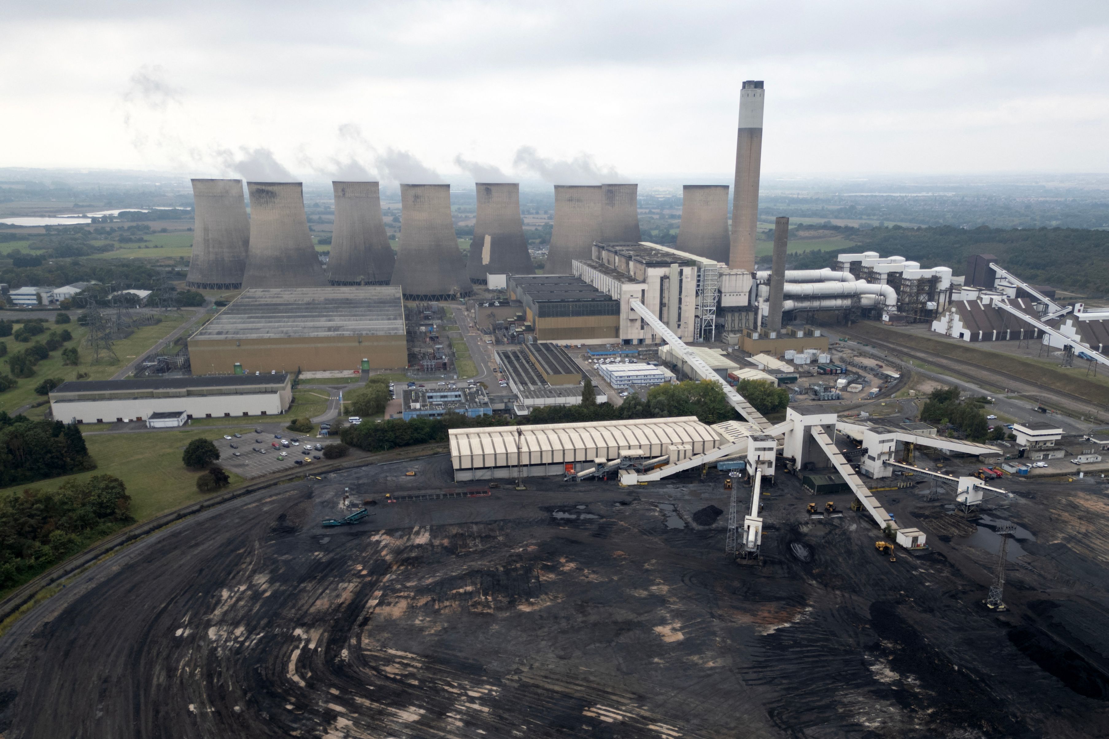 Le Royaume-Uni ferme sa dernière centrale au charbon