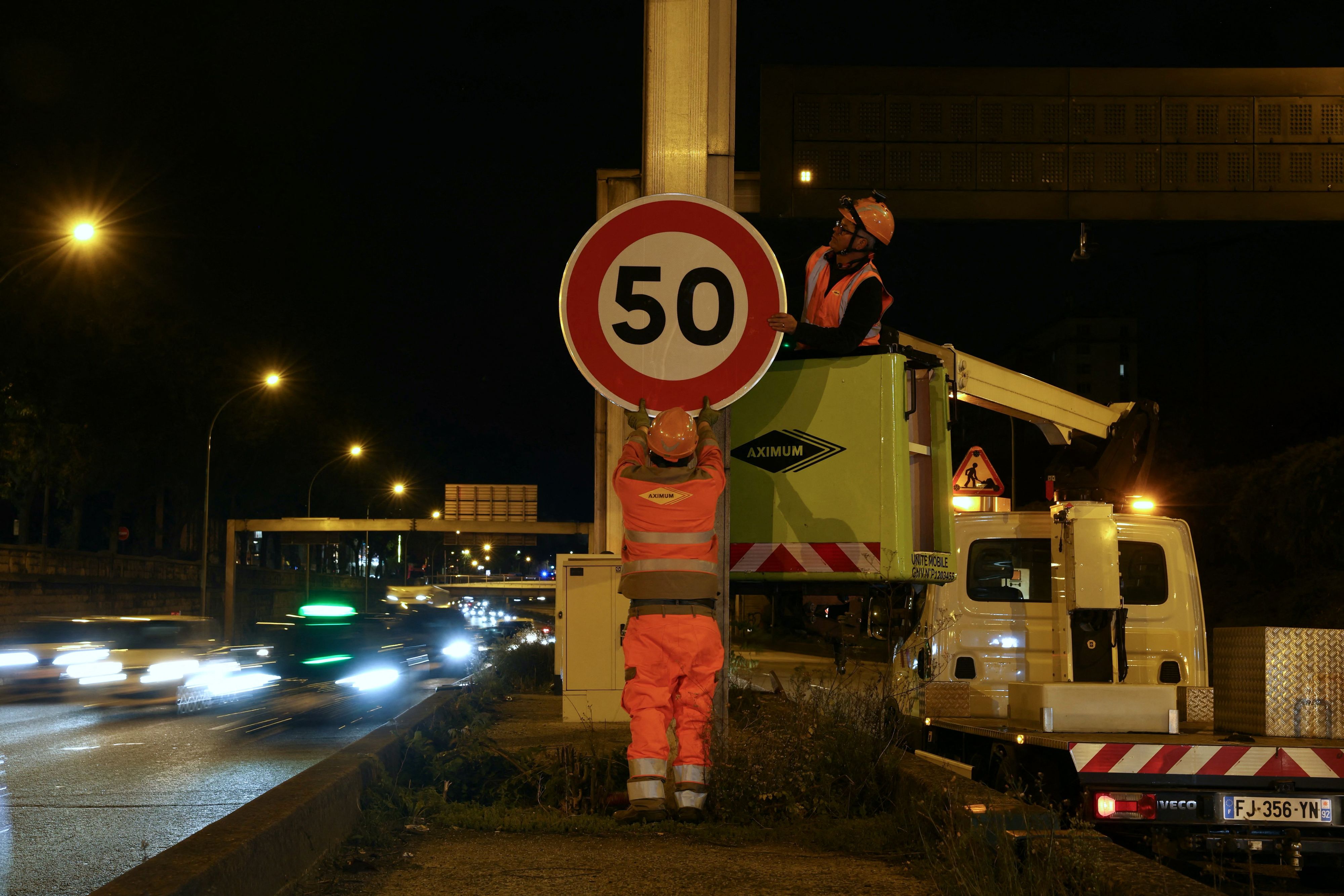 Le périphérique parisien à 50 km/h, c'est aujourd'hui