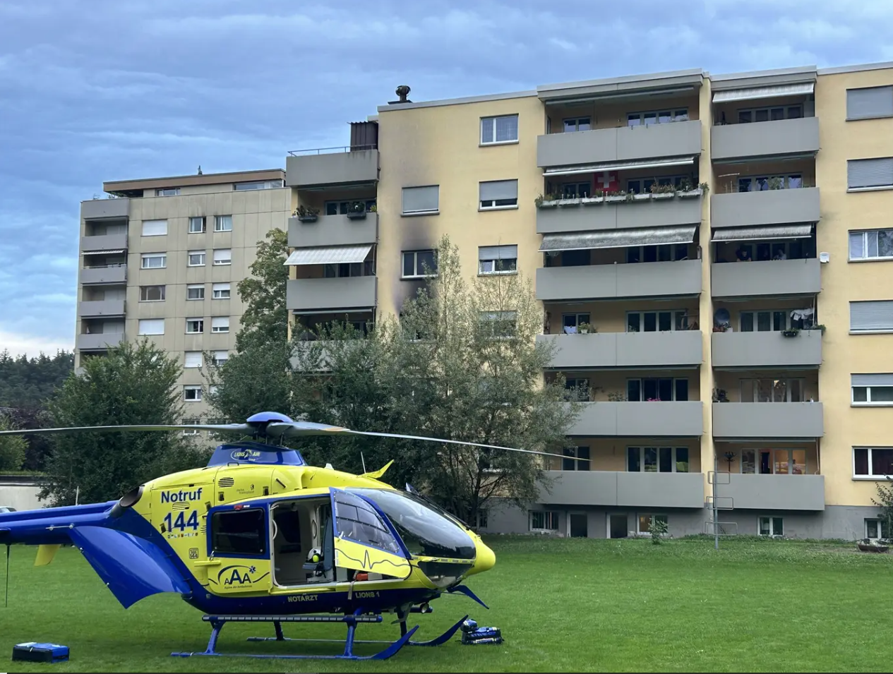 Une jeune femme grièvement blessée dans l'incendie de son appartement